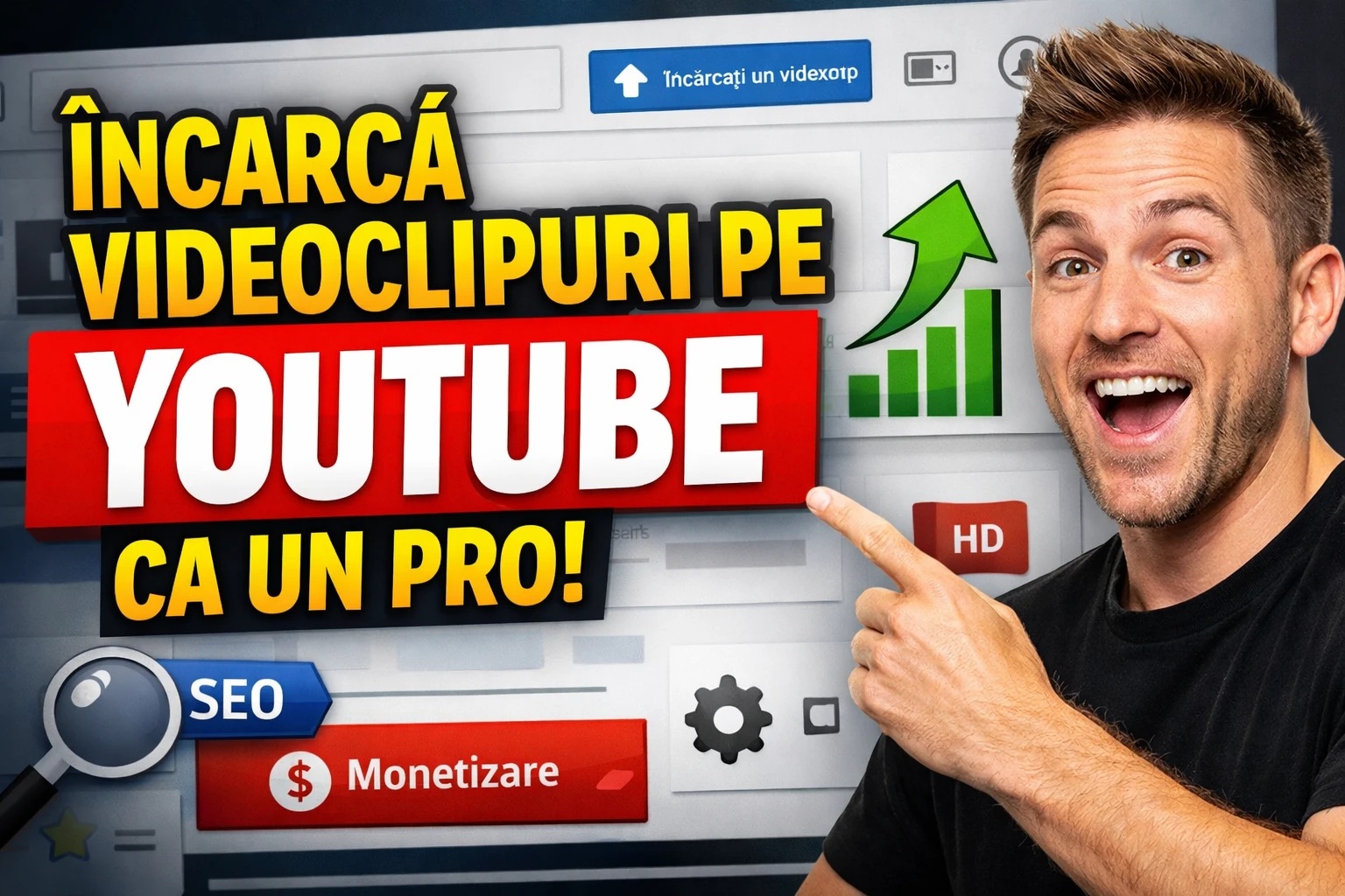 Dacă vrei mai multe vizualizări, retenție și recomandări, trebuie să știi cum încarci corect videoclipuri pe YouTube. Acest ghid complet îți arată pas cu pas setările esențiale pentru titlu, descriere, thumbnail, SEO și publicare eficientă.