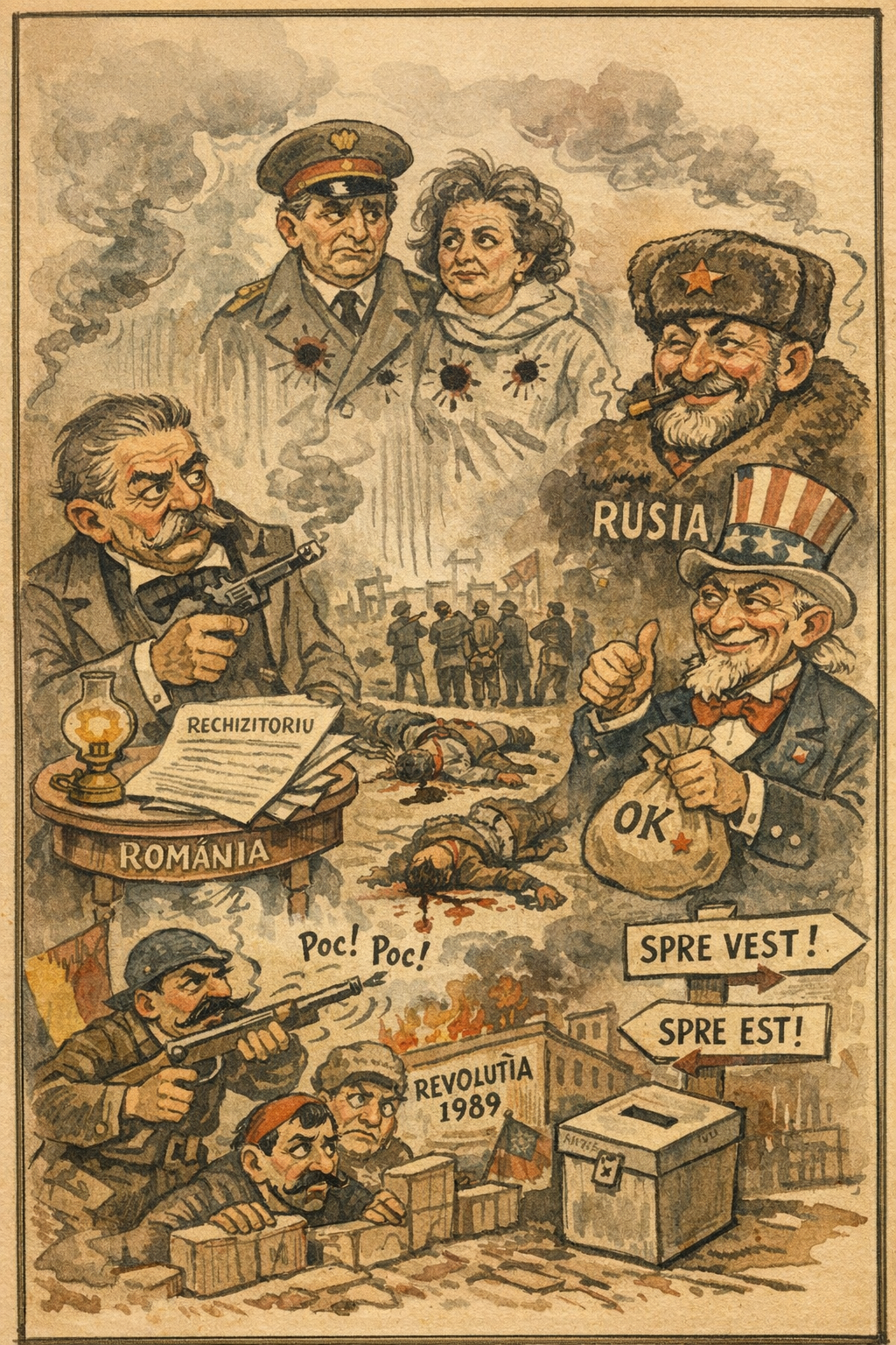 O revoluție pierdută, un rechizitoriu găsit și o comedie foarte serioasă